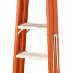 Escada Fibra De Vidro Residencial Patamar Especial - D-graal Raf- 02 - 0,88 Mts - Imagem 2