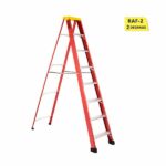 Escada Fibra De Vidro Residencial Patamar Especial - D-graal Raf- 02 - 0,88 Mts