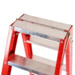 Escada Fibra De Vidro Tesoura Duplo Acesso Em Alumínio - Taf Taf-04 - Imagem 2