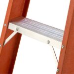 Escada Fibra De Vidro Tesoura Duplo Acesso Em Alumínio - Taf Taf-04 - Imagem 4