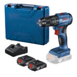 Furadeira e Parafusadeira de Impacto Bosch Brushless 2 Bateria 18V 1/2" GSB 185-LI 2B