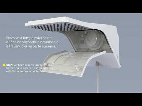 hqdefault-21.jpg Chuveiro Elétrico Eletrônico 127V (110V) 5500w Preto Quadrado Ducali Zagonel - Imagem 9