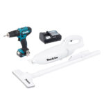 Kit Furadeira e Parafusadeira de Impacto HP333DWYX3 12V e Aspirador 12V CL106FDZW Makita