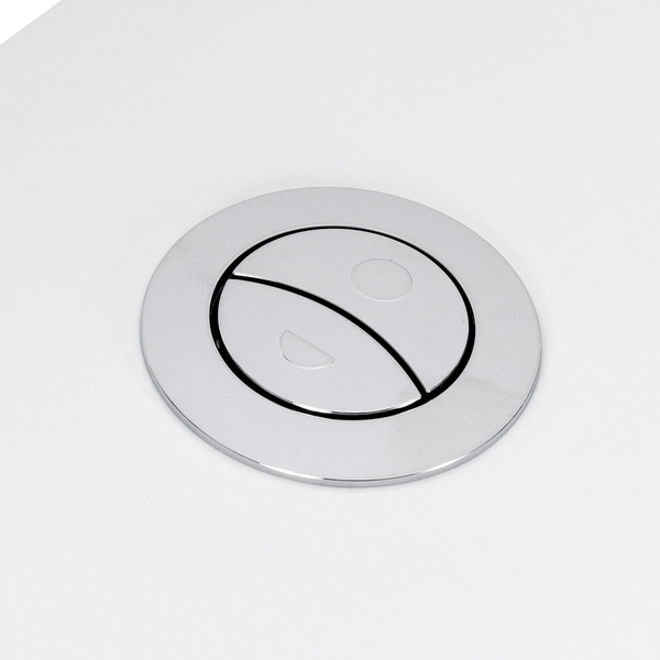 Kit Vaso Sanitário com Caixa Acoplada e Assento Branco Duplo Acionamento 3/6L Saída Vertical Round Roca - Imagem 7