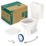 Kit Vaso Sanitário Com Caixa Acoplada E Assento Like Celite Pergamon Brilhante - Imagem 2