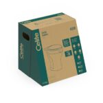 Kit Vaso Sanitário Convencional Com Abertura E Assento Acesso Celite Branco Brilhante - Imagem 8