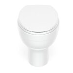 Kit Vaso Sanitário Convencional Com Assento Acesso Confort Celite Branco Brilhante - Imagem 5