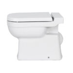 Kit Vaso Sanitário Convencional com Assento Branco Saída Vertical Elite Celite - Imagem 5