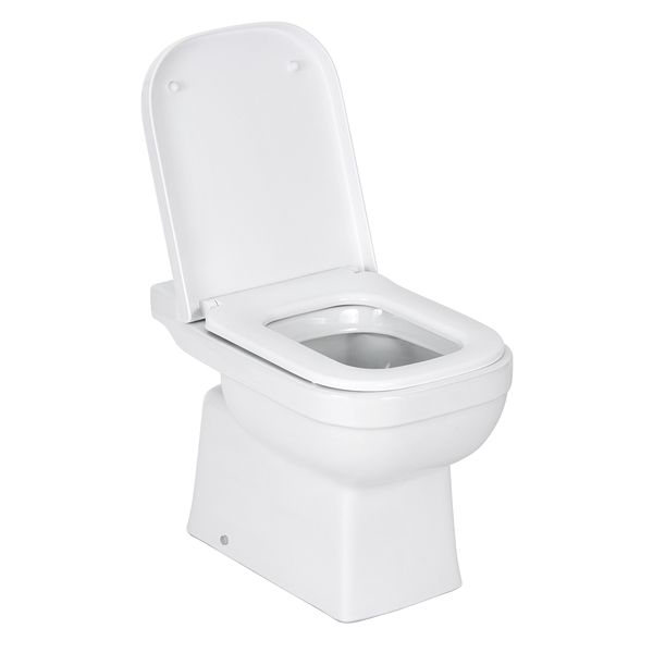 Kit Vaso Sanitário Convencional com Assento Branco Saída Vertical Elite Celite - Imagem 3