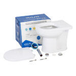 Kit Vaso Sanitário Convencional com Assento Branco Saída Vertical Luna Icasa - Imagem 2