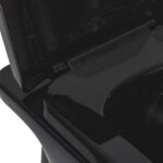 Kit Vaso Sanitário Convencional com Assento Preto Saída Vertical Misti Icasa - Imagem 6