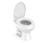 Kit Vaso Sanitário Convencional Com Assento Pp Kids Celite Branco Brilhante - Imagem 5