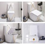 Vaso Sanitário Acoplado (monobloco) Imperial Diamond Gold - Imagem 2