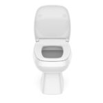 Vaso Sanitário Convencional Com Assento Soft Close City Celite Branco Brilhante - Imagem 8