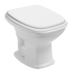 Kit Vaso Sanitário Convencional com Assento Branco Saída Vertical Fit Plus Celite - Imagem 2