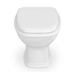 Kit Vaso Sanitário Convencional com Assento Branco Saída Vertical Fit Plus Celite - Imagem 3