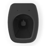 Kit Vaso Sanitário Convencional com Assento Preto Saída Vertical Fit Plus Celite - Imagem 3