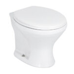 Kit Vaso Sanitário Convencional para Descarga de Parede com Assento Saída Vertical Infantil Branco Icasa