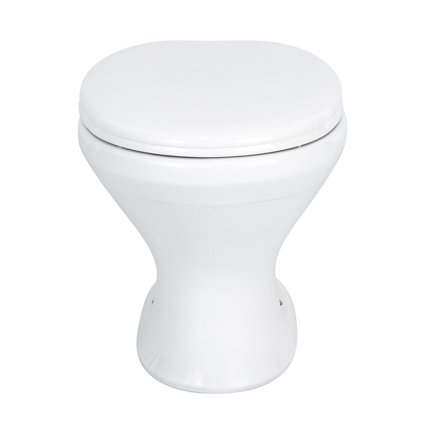 Kit Vaso Sanitário Convencional para Descarga de Parede com Assento Saída Vertical Infantil Branco Icasa - Imagem 4