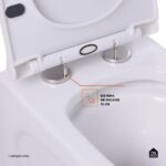 Vaso Sanitário Monobloco Caixa Acoplada Privada Barita Pingoo.casa - Branco - Imagem 5