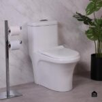 Vaso Sanitário Monobloco Caixa Acoplada Privada Barita Pingoo.casa - Branco - Imagem 9