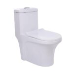 Vaso Sanitário Monobloco Caixa Acoplada Privada Barita Pingoo.casa - Branco