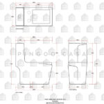 Vaso Sanitário Monobloco - Caixa Acoplada - Topázio Pingoo.casa - Branco - Imagem 6